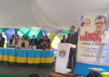 Autoridades regionales homenajearon al fallecido diputado Earle Herrera