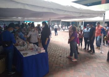Dos de los nuevos puntos de vacunación estuvieron poco concurridos