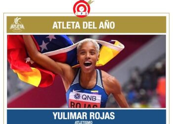 Yulimar Rojas y Salvador Pérez fueron los mejores atletas del año en Venezuela  (+Fotos)