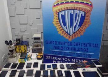 Cicpc incautó en Barcelona 49 teléfonos robados
