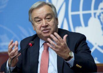 Guterres: Frenar contagios de COVID-19 debe ser prioridad