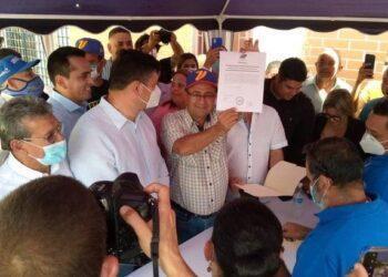 Sergio Garrido fue acreditado como gobernador de Barinas