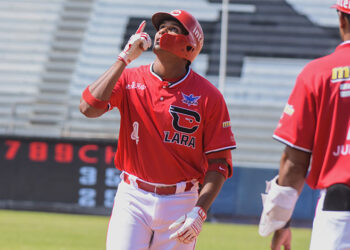 Palacios ganó el premio Novato del Año de la LVBP