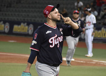 Tigres dominó a Caribes y sumó su segundo triunfo en el Round Robin