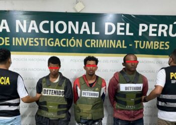 Detenidos tres venezolanos en Perú por intentar robar una tienda