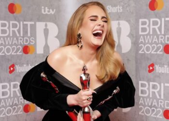 Adele ganó en la categoría mejor álbum del año en los premios Brit