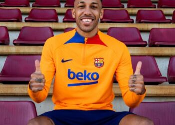 Aubameyang tras unirse al FC Barcelona: "Estoy feliz de estar aquí"