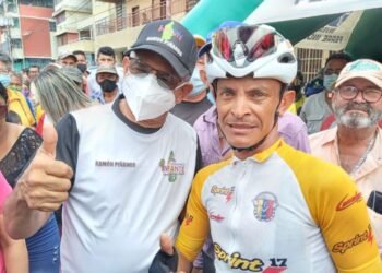 Manuel “El Gato” Medina montó el espectáculo en el Clásico Ciclista Ferias de la Virgen de La Candelaria