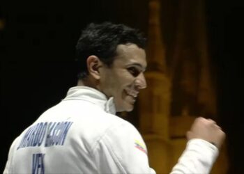 Rubén Limardo logró la medalla de oro en el Grand Prix de Budapest