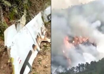 Se estrelló un avión con 133 pasajeros a bordo en China