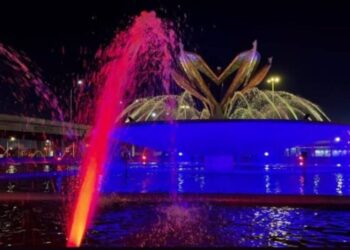 Reinauguraron la Fuente de Los Pájaros de Barcelona (+Video)