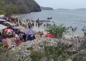 Alcaldesa afirmó que cerca de 35 mil personas visitaron las playas y balnearios de Guanta