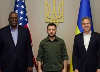 Diplomáticos de Austria volvieron a Kiev