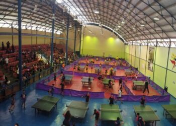 Venezuela y Colombia se midieron en torneo amistoso del tenis de mesa