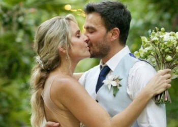 Luciano D'Alessandro y María Alejandra Requena se casaron en Colombia