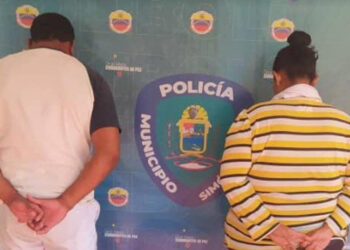 Polibolívar arrestó a una pareja por agredir a un hombre