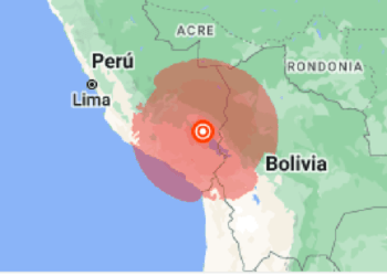 Sismo de 6,9 se registró en el sur de Perú este jueves