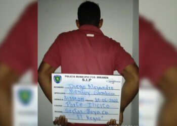 Policía municipal detuvo a dos sujetos en Pariaguán