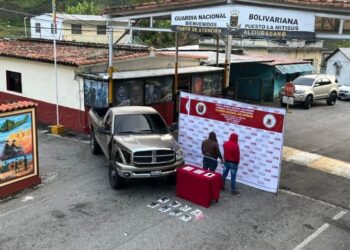 FANB detuvo a dos presuntos traficantes de droga en Mérida