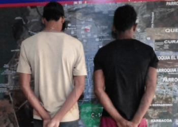 Arrestaron dos sujetos en Los Potocos por porte ilícito de arma de fuego