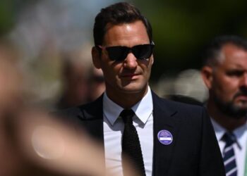 Roger Federer celebró los 100 años de la Cancha Central en Wimbledon