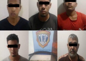 Cicpc detuvo a cinco hombres por hurto a Cantv en El Tigre