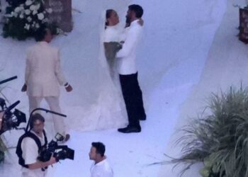 Ben Affleck y Jennifer López celebran boda con familia y amigos