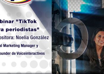 Noelia González instruirá a periodistas sobre el manejo de la red social TikTok