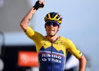 Roglic se llevó la cuarta etapa de la Vuelta a España