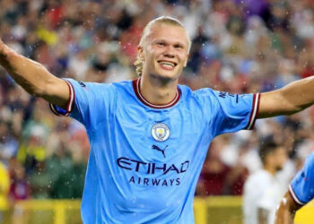 Doblete de Haaland en la victoria del City ante el Sevilla