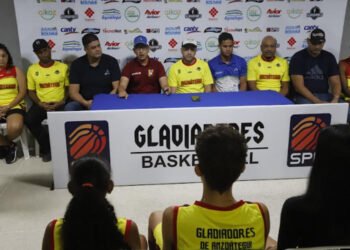La selección de Anzoátegui U-17 de baloncesto fue presentada