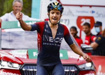 Carapaz se llevó la duodécima etapa de la Vuelta a España