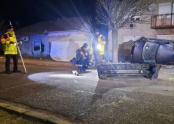 Cuatro migrantes muertos y ocho heridos cuando el auto en el que iban cayó a un río