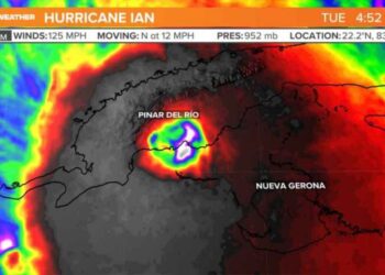 Huracán Ian toca tierra en Cuba con categoría 3