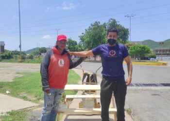 Bajo el lema de “Dios es bueno”, portocruzano realiza labor social en Anzoátegui