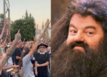Fanáticos de Harry Potter le rindieron un emotivo homenaje a Robbie Coltrane (+Video)