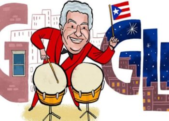 Google honró a Tito Puente con un vistoso doodle animado