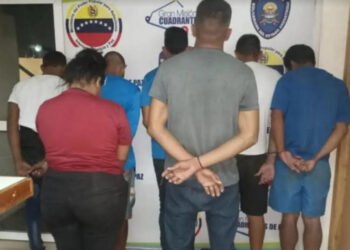 Siete hombres fueron detenidos por Polianzoátegui en Boca de Uchire