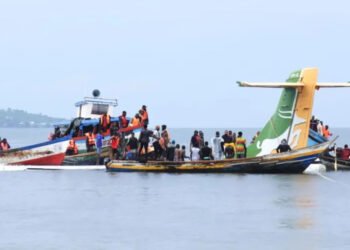 Reportan al menos 19 muertos por el avión estrellado en Tanzania