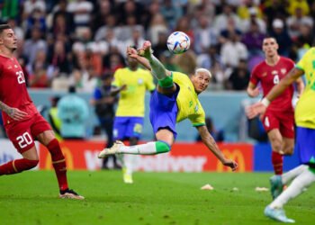 Gol de tijera de Richarlison fue elegido el mejor del Mundial Catar 2022
