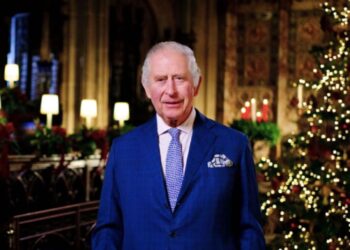 Carlos III grabó el mensaje de Navidad en el castillo de Windsor
