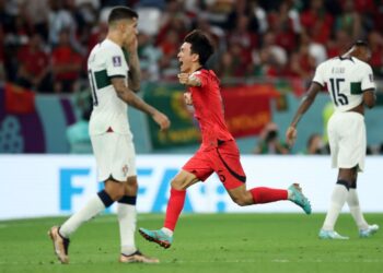 Corea logra agónica victoria ante Portugal y pasa de ronda