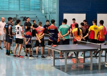 Grupo de tenis de mesa anzoatiguense se prepara para 2023 con clínicas