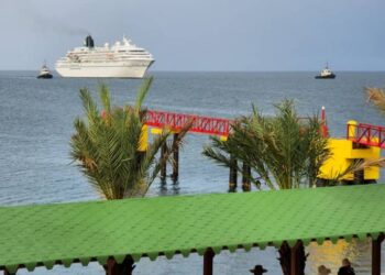 Venezuela recibió el primer crucero europeo en 15 años (+Video)