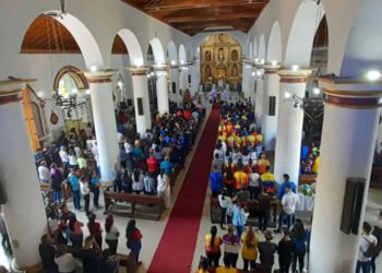 Celebraron la acostumbrada Misa del Deporte en Anzoátegui
