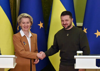 Jefa de Comisión Europea reafirma en Kiev el apoyo de la UE a Ucrania