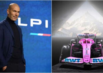 Zinedine Zidane fue nombrado embajador de la escudería Alpine