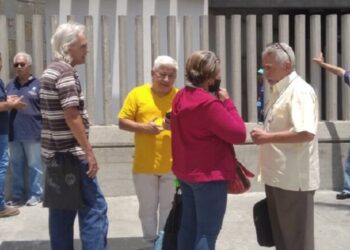 Jubilados de la Cantv exigen reivindicaciones sociales