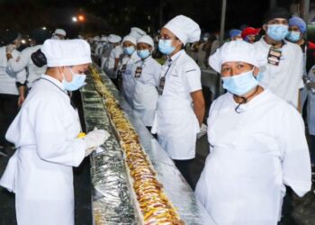 Pepito más grande del mundo hecho en Barquisimeto alcanza Récord Guinness