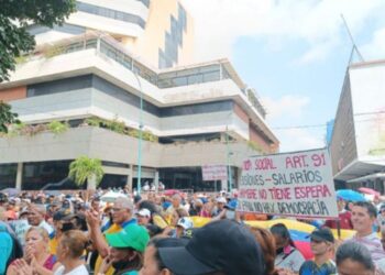 ACCIÓN | Gremios y sindicatos del estado Lara exigen respeto a los derechos laborales (+Video)
